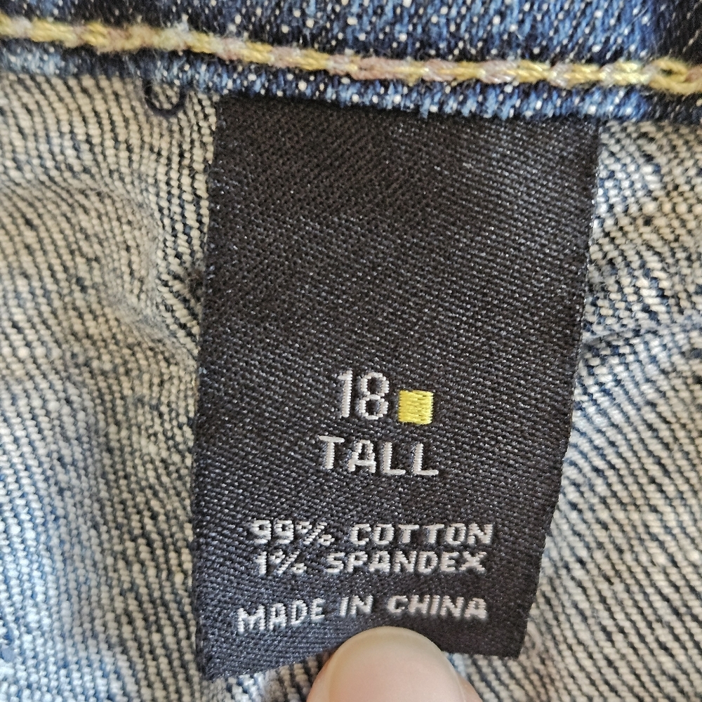 Lane Bryant Distinctly Bootcut Jeans Size 18 Tall - Picture 7 of 8
